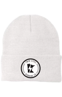 TCRC Knit Classic Hat (white)