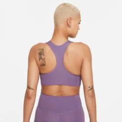 Nike Women’s Swoosh Medium-Support Padded Bra (574 - Amethyst Smoke/White) -Nike Store C30330C1 2CDB 4592 A92A 89021C3AA52E