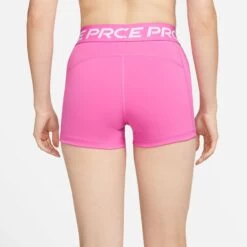 Nike Women's Pro 3" Shorts (624 - Active Fuchsia/White) 13 Nike Women's Pro 3" Shorts (624 - Active Fuchsia/White) -Nike Store CZ9857 624 PHSBM001 2000