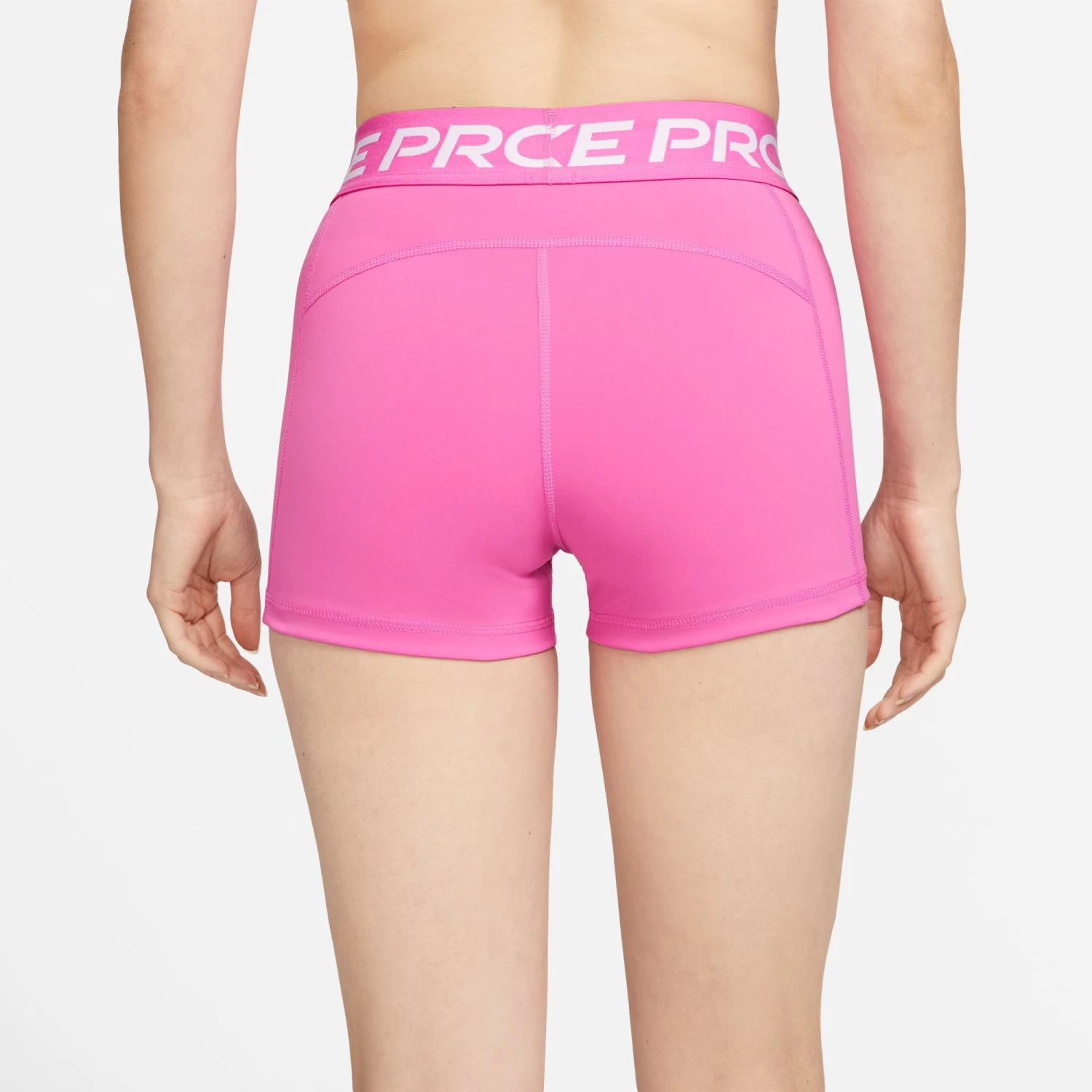 Nike Women's Pro 3" Shorts (624 - Active Fuchsia/White) 7 Nike Women's Pro 3" Shorts (624 - Active Fuchsia/White) - Image 5