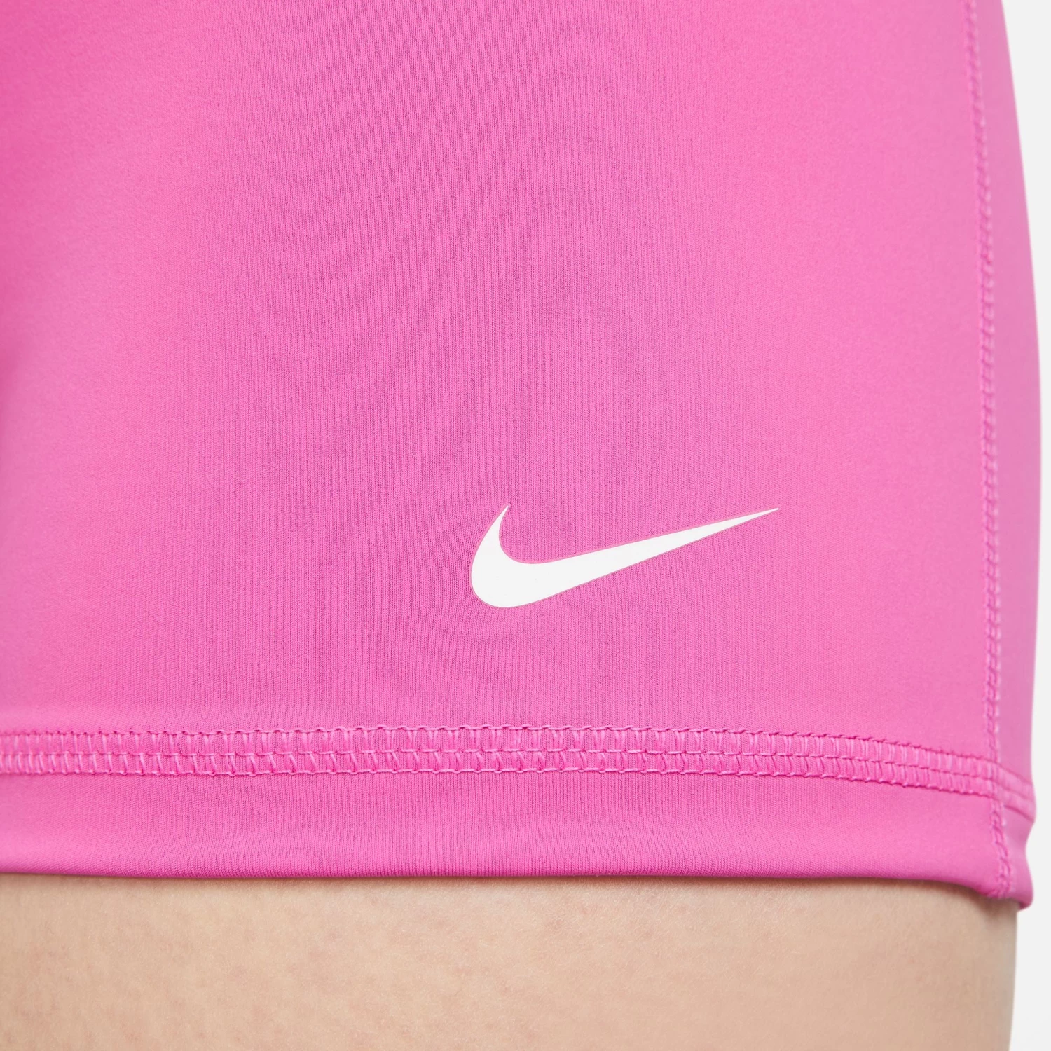 Nike Women's Pro 3" Shorts (624 - Active Fuchsia/White) 8 Nike Women's Pro 3" Shorts (624 - Active Fuchsia/White) - Image 6