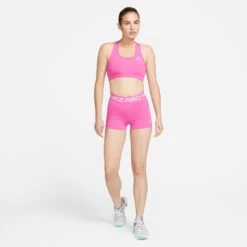 Nike Women's Pro 3" Shorts (624 - Active Fuchsia/White) 10 Nike Women's Pro 3" Shorts (624 - Active Fuchsia/White) -Nike Store CZ9857 624 PHSYM005 2000