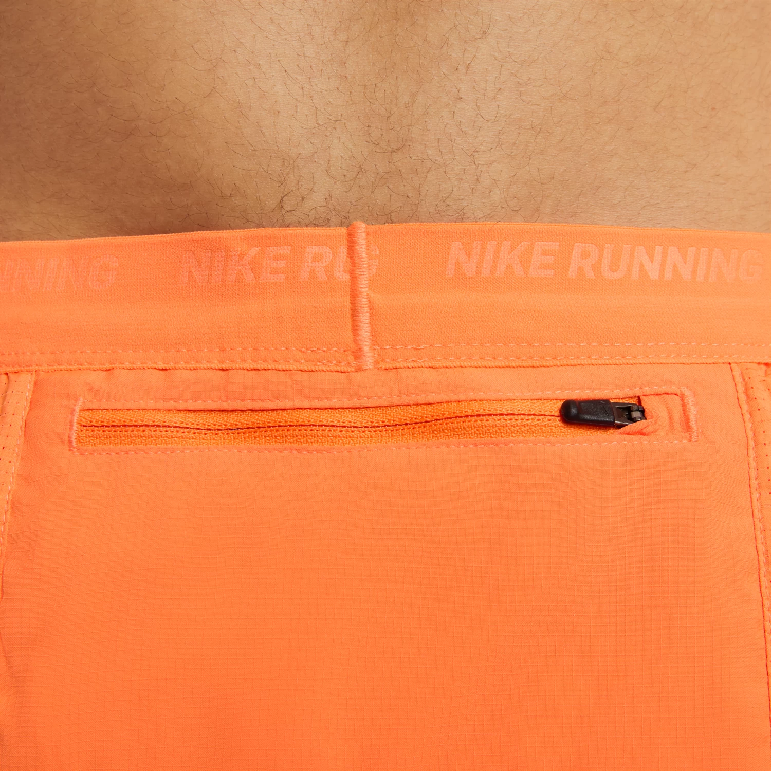 Nike Men's DRI-FIT Stride 7" Shorts (885 - Bright Mandarin/Reflective Silver) 8 Nike Men's DRI-FIT Stride 7" Shorts (885 - Bright Mandarin/Reflective Silver) - Image 6