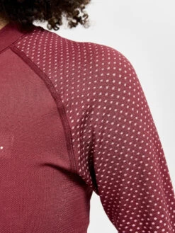 Craft Women’s ADV Warn Fuseknit Intensity Long Sleeve (Rhubarb-Gum) -Nike Store E67DB65C 78D7 495C 9B18 FD6636431812