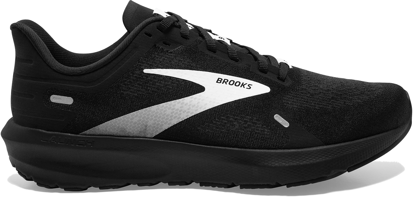 BROOKS Men’s Launch 9 (048 - Black/White) 3 BROOKS Men’s Launch 9 (048 - Black/White)
