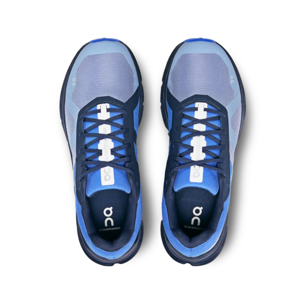 On Men's Cloudrunner (Shale/Cobalt) 6 On Men's Cloudrunner (Shale/Cobalt) - Image 4