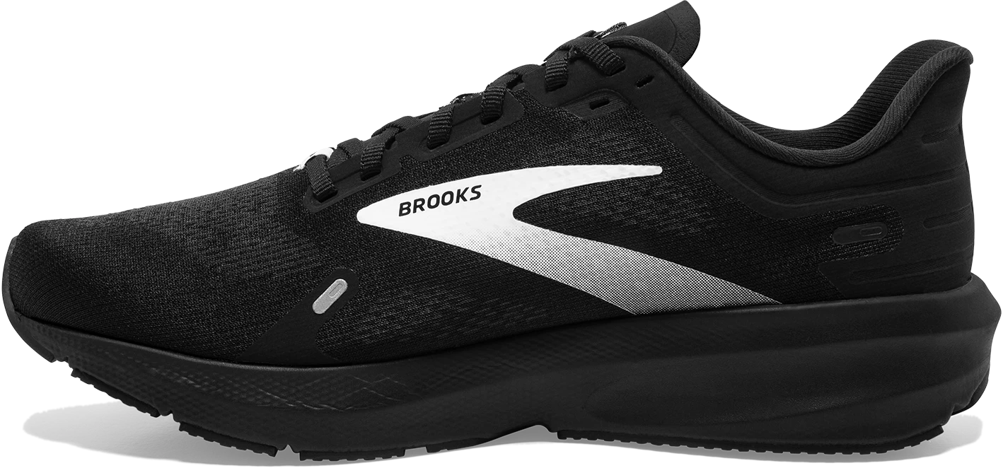 BROOKS Men’s Launch 9 (048 - Black/White) 4 BROOKS Men’s Launch 9 (048 - Black/White) - Image 2