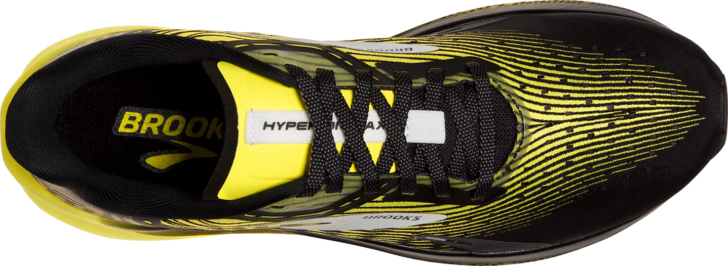 BROOKS Men’s Hyperion Max (078 - Black/Blazing Yellow/White 6 BROOKS Men’s Hyperion Max (078 - Black/Blazing Yellow/White - Image 4