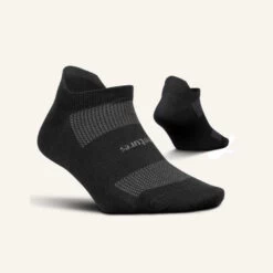 Feetures High Performance Cushion No Show Tab (Black)