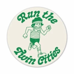 Run The Twin Cities Sticker