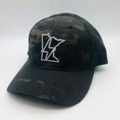 TCRC MN Bolt Structured Multicam Cap (Camo Black)