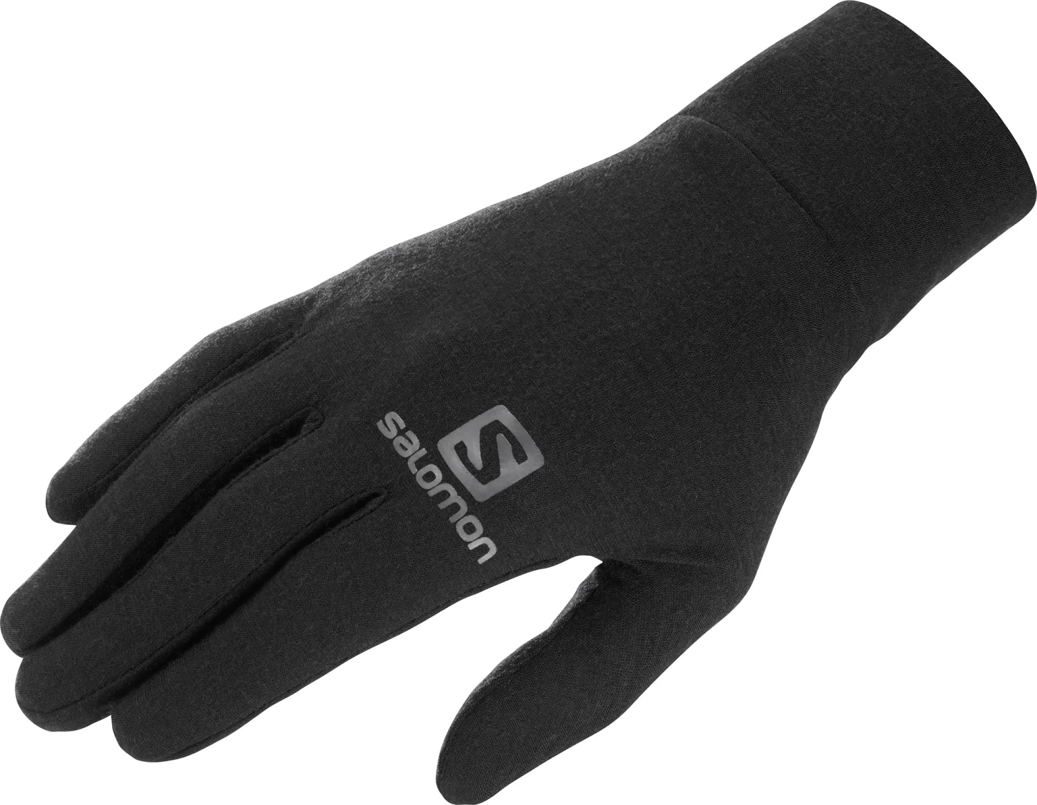 Salomon MTN Wool Base Liner Glove (Black) 3 Salomon MTN Wool Base Liner Glove (Black)
