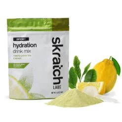 Skratch Labs Sport Hydration Drink Mix (20 Servings) -Nike Store MatchaGreenTea Lemon20Serving