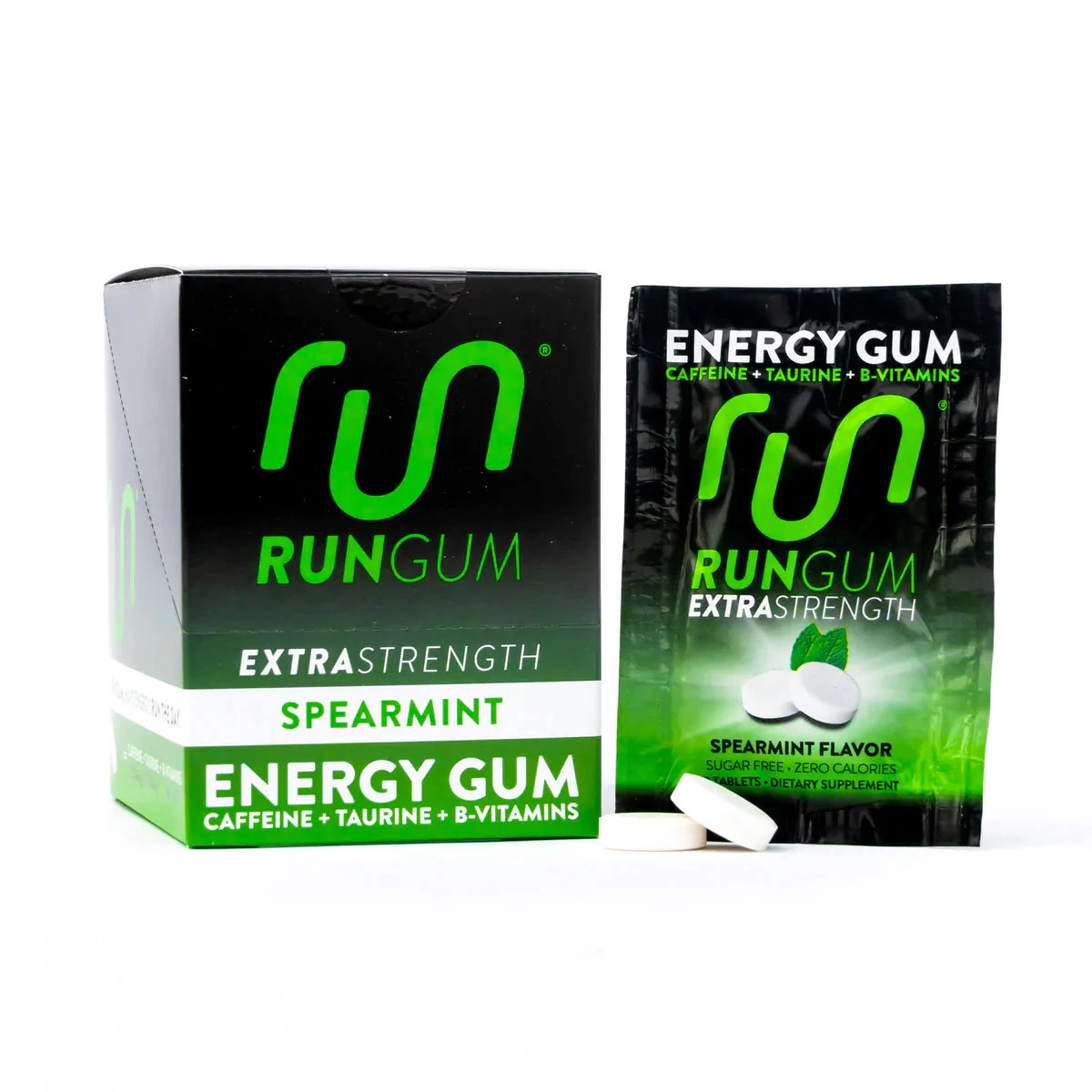 Run Gum Energy Gum Extra Strength 3 Run Gum Energy Gum Extra Strength