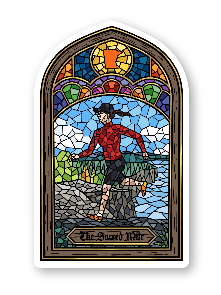 Sacred Mile Sticker 3 Sacred Mile Sticker