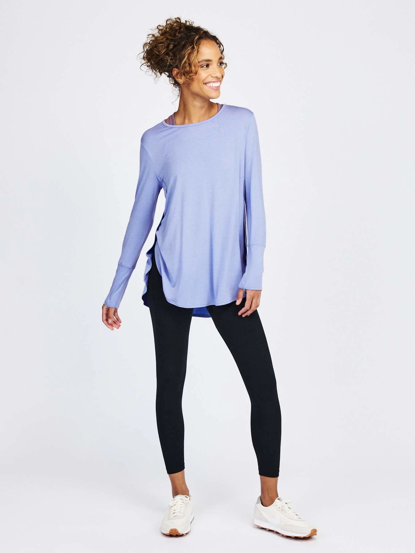Women's Jenny Long Sleeve (533 - Periwinkle) 4 Women's Jenny Long Sleeve (533 - Periwinkle) - Image 2