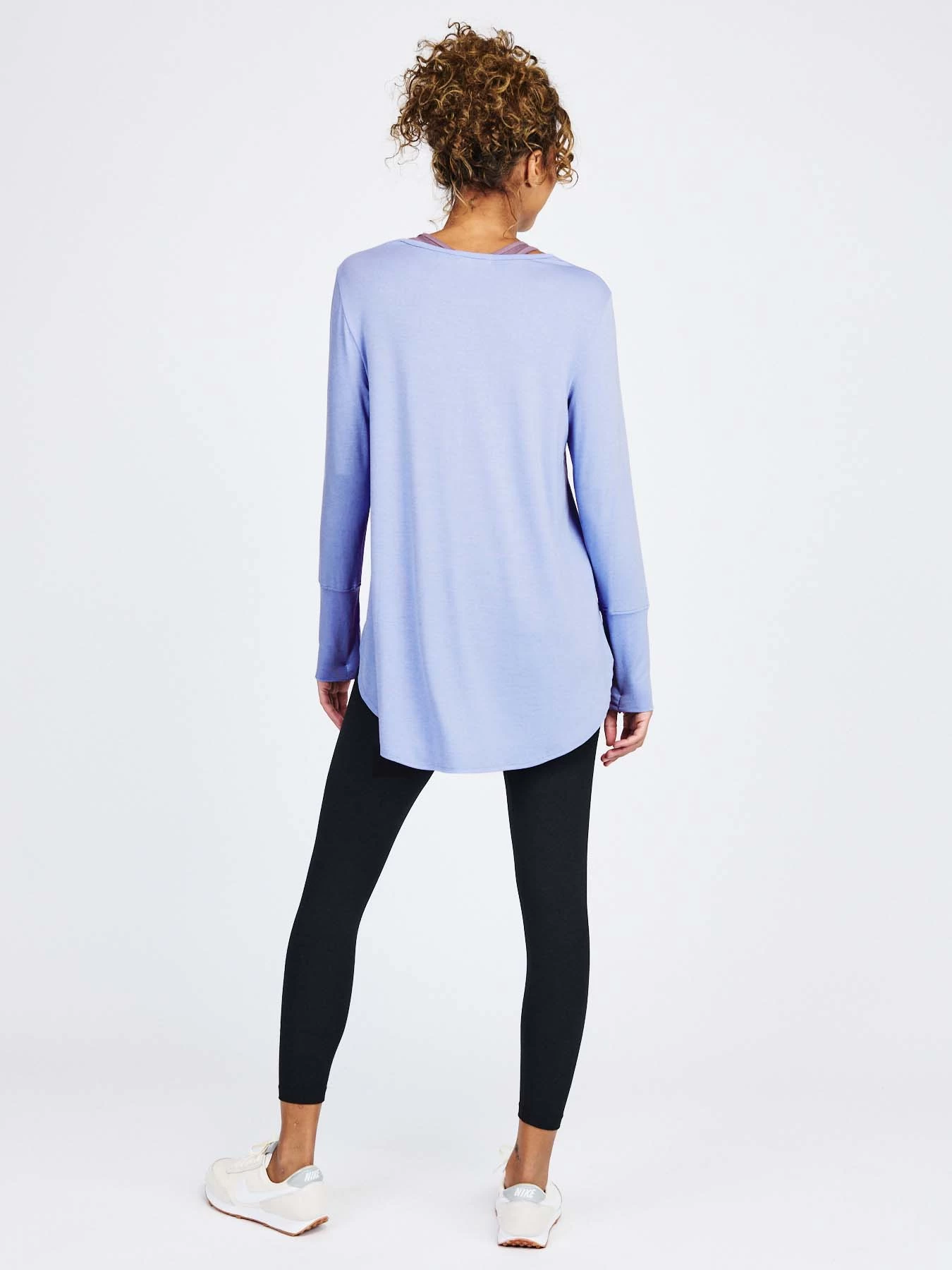 Women's Jenny Long Sleeve (533 - Periwinkle) 6 Women's Jenny Long Sleeve (533 - Periwinkle) - Image 4