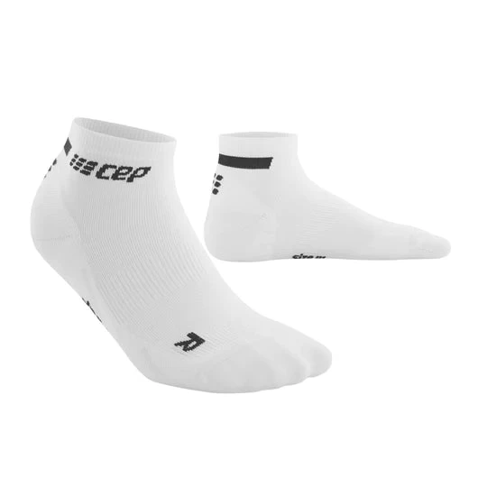 CEP Men's The Run Low Cut Socks 4.0 (White) 5 CEP Men's The Run Low Cut Socks 4.0 (White) - Image 3