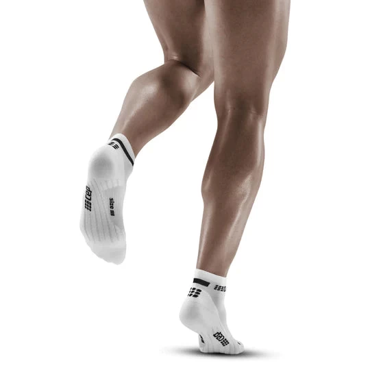 CEP Men's The Run Low Cut Socks 4.0 (White) 4 CEP Men's The Run Low Cut Socks 4.0 (White) - Image 2