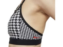 Nike Women’s DRI-FIT Indy Icon Clash Sports Bra (010 - Black/Chile Red) -Nike Store dd1086 010 2