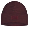 Buff Merino Wool Fleece Hat Maroon