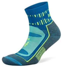 Balega Blister Resist Quarter Running Socks (Ethereal Blue)