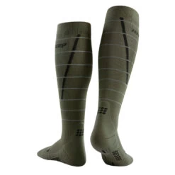 CEP Men's Reflective Compression Tall Socks (Green) -Nike Store reflective tall sock green 4 1080x f2280078 5e67 4535 b8de 6cbe74ee2625